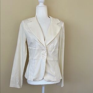 XOXO Cream Women's Blazer